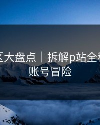 常见误区大盘点｜拆解p站全称｜别拿账号冒险
